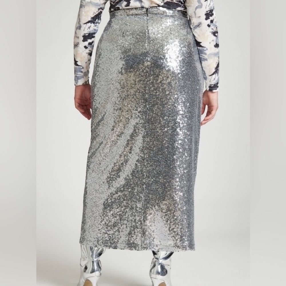 Eloquii Sequin Shimmer Maxi Skirt NWT Size 18 NWT - image 3